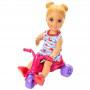 Juego de Barbie Skipper Babysitters Inc. Con muñeca Skipper , muñeca Hora de comida para niños pequeños y mucho más