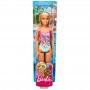 Muñeca Barbie - Rubia, con traje de baño