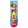 Muñeca Barbie - Rubia, con traje de baño