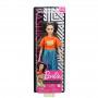 Barbie Fashionistas Doll #145 with Long Pigtails & Shimmery Skirt