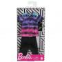 Pack de moda de Barbie: ropa de muñeco Ken con camisa tie-dye, pantalones cortos negros y gafas de sol circulares