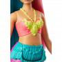 Barbie Dreamtopia Mermaid Doll, 12-inch, Teal and Pink Hair, with Tiara