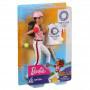 Muñeca Barbie y accesorios de sóftbol de los Juegos Olímpicos de Tokio 2020