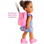 Juego de Barbie Art Teacher con muñeca rubia, muñeca niña pequeña, caballete y accesorios