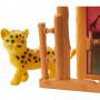 Set de juegos con muñeco Ken veterinario silvestre, estación de cuidado veterinario y accesorios