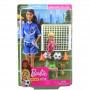 ​Barbie Soccer Coach Playset with Brunette Soccer Coach Doll, Student Doll and Accessories