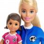​Barbie Soccer Coach Playset with Blonde Soccer Coach Doll, Student Doll and Accessories