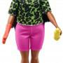 ​Barbie Mini Playset con accesorios temáticos y mascota, tema de barbacoa con parrilla perfumada