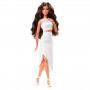 Muñeca Barbie Looks #1 (Original, Castaña-Ondulada -Brunette Wavy Hair)