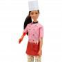 Muñeca morena Barbie Chef de pasta y accesorios