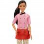 Muñeca morena Barbie Chef de pasta y accesorios