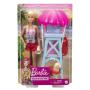 Set de juegos y muñeca Barbie Socorrista
