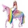 Unicornio de luces mágicas Barbie Dreamtopia
