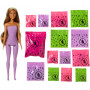 Muñeca Peel Barbie Colour Reveal con 25 sorpresas y transformación de moda de fantasía de sirena
