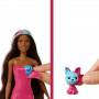 Muñeca Peel Barbie Colour Reveal con 25 sorpresas y transformación de la moda de fantasía de unicornio