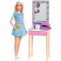 Barbie: Big City, Big Dreams “Malibu” Barbie Doll & Dressing Room Playset