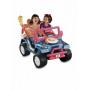 Coche eléctrico Power Wheels by Fisher-Price® Barbie™ Beach Party™ Jeep® Wrangler