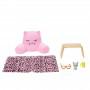 ​Barbie Accessory Pack Bundle with 3 Accessory Sets Themed to Lounging, Beach Day & Pet Playdate, with 4 Pets and 15 Accessories