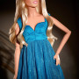 Muñeca Barbie Claudia Schiffer in Versace Gown Barbie Supermodel 