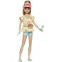 Muñeca Stacie con cola de sirena, mascota y accesorios Barbie Sirena Poderosa