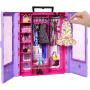 Barbie Fashionistas Ultimate Closet Accesorio, 6 perchas, 3 años y más