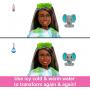 Muñeca Cutie Reveal con disfraz de Elefante de peluche y 10 sorpresas que incluyen cambio de color, Serie Jungla