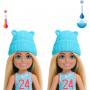 Barbie Color Reveal Sporty Series Chelsea Muñeca pequeña con 6 sorpresas