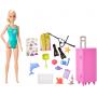 Muñeca Barbie y accesorios, muñeca bióloga marina (rubia) y juego de laboratorio móvil de más de 10 piezas