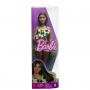 Muñeca Barbie Fashionistas 200, Morena Pelele con Lunares, Nuevo empaque