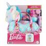 Barbie peluches, juguetes de unicornio, peluche con monedero y 5 accesorios, Chef Pet Adventure