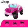Power Wheels Barbie Jeep Wrangler Toddler Ride-On