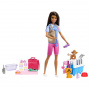Set de juegos y muñeca Barbie Animal Rescue