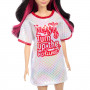 Muñeca Barbie Fashionistas #214 con vestido Twist 'n' Turn