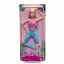 Muñeca Barbie Yoga Made to Move Rubia