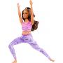 Muñeca Barbie Movimientos sin límites Yoga Curvy Hispana