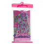 Ropa para muñeca Barbie, paquete de moda con top, falda y accesorios florales (1 atuendo)