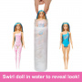 Barbie Color Reveal Serie de muñecas y accesorios inspirados en el arcoíris con 6 sorpresas y corpiño que cambia de color