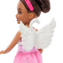 Barbie Chelsea Ballerina - Juego de accesorios y muñeca, muñeca pequeña morena con temática profesional