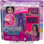 Barbie Chelsea Astrónoma - Juego de muñecas y accesorios, muñeca pequeña morena con temática profesional
