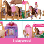 Barbie Mysteries: The Great Horse Chase Stable Playset con muñeca, caballo de juguete y accesorios, más de 25 piezas