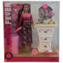 Muñeca y mobiliario Barbie Fashion Fever AA