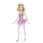 Muñeca Barbie bailarina con tutú metalizado
