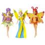 Pack de regalo de muñecas Glee, Enchantress y Sunburst de Barbie Fairtopia Magic Of The Rainbow