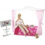 Muñeca y Dormitorio Barbie Mi Casa