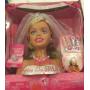 Cabeza de Peinado Barbie Brillo del día de la boda