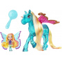 Barbie Mini Fairy & Pony (Turquesa)