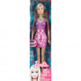Muñeca Barbie Cumpleaños (Vestido morado)