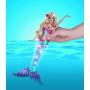 Muñeca sirena Barbie luces brillantes