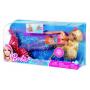 Muñeca sirena Barbie luces brillantes