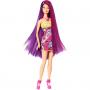 Muñeca Barbie de pelo largo (Pelo morado)